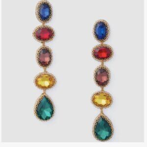 Deepa Gurnani Multi Tyra Earrings